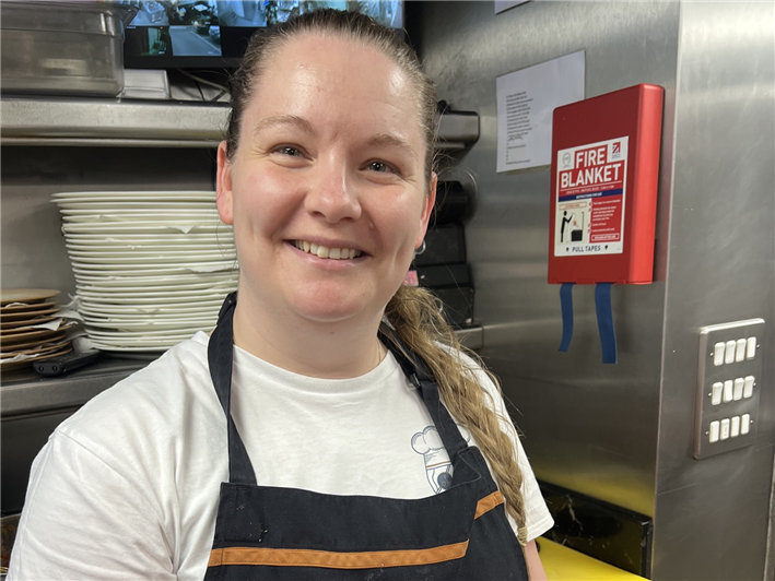 head chef Sarah Hayward (May 2026)